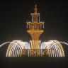Светодиодный фонтан "Императорский"